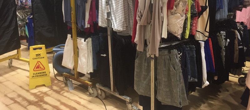 Major retailer has tens of thousands of pounds worth of stock saved