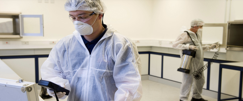 Deep Cleaning of a new Government Forensic Facility
