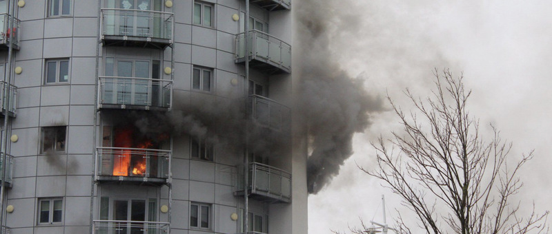 Gunwharf Quays tower block restored following high profile major blaze
