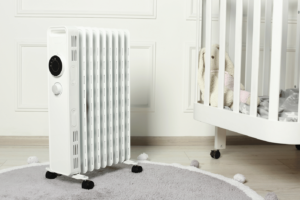 Electric heater.