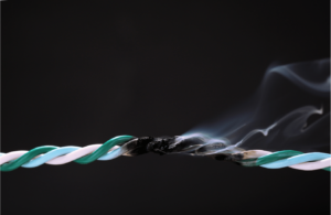 Melting wire.