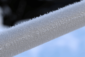 Frozen pipe.