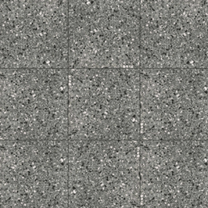 Asphalt tile hard floor.