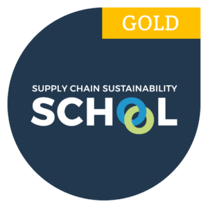 Supply Chain Sustainability School Gold Badge