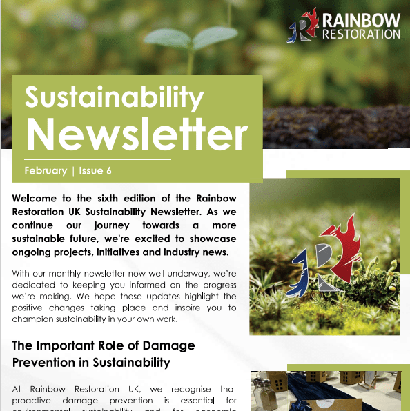 Sustainability Newsletter Feb 2025 Cover.