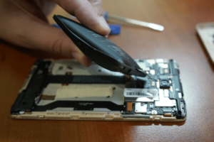 Lithium battery fire causes - bulging battery.