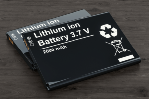 Pouch lithium-Ion battery.