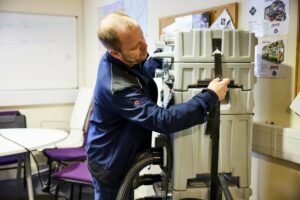 Rainbow Restoration Technician and Specialist Restoration Equipment.